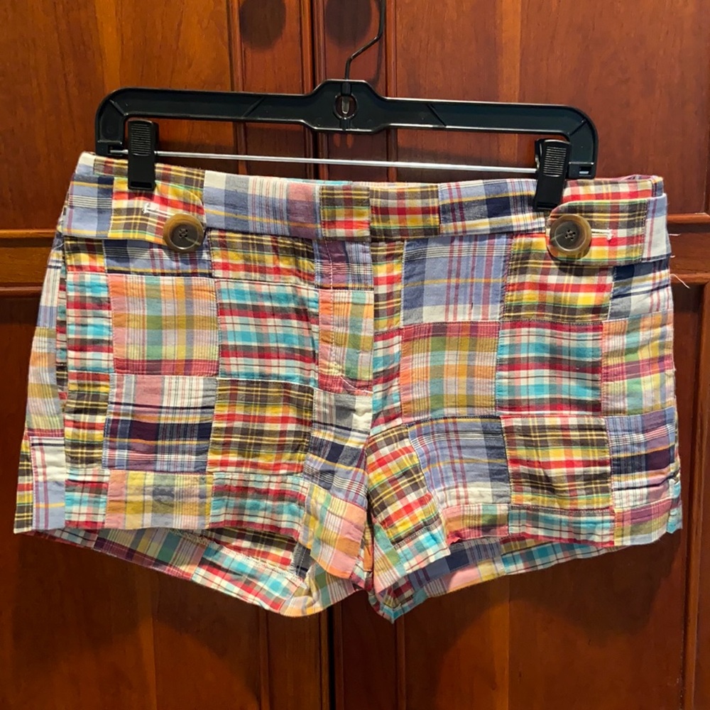 Jcrew Madras Shorts